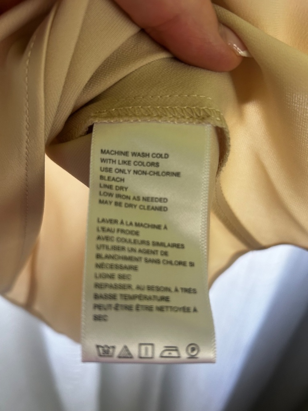 urban outfitters champagne satin slip dress cowl neck size m - Picture 5 of 12
